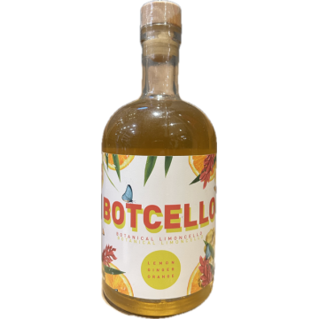 Botcello Citroen Gember Sinaasappel Botanische Limoncello