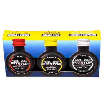 Pitstop Shot 3-pack