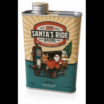 Santa's Ride Rum Caramel Blik