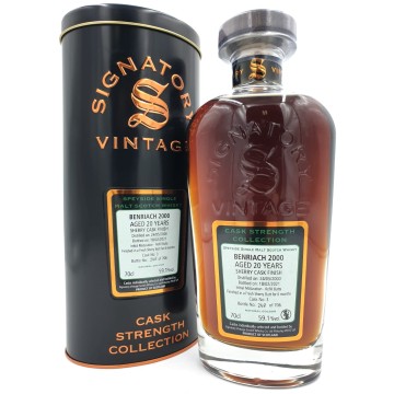 BENRIACH 2000 CASK STRENGTH SIGNATORY