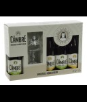 La Cambre geschenkdoos 4x33cl+glas