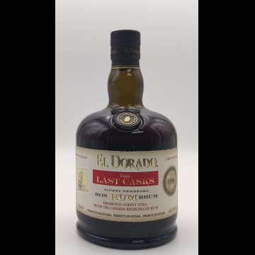 El Dorado 1998 Diamond Coffey Still & Redistilled in Tri-Canada Still The Last Casks Series