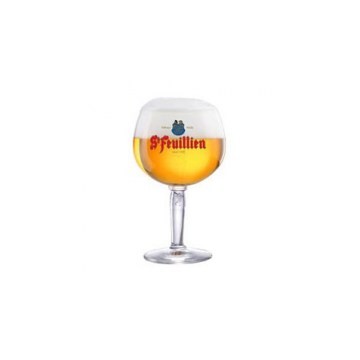 st. Feuillien bierglas