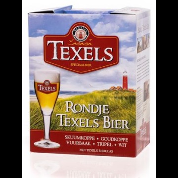 Texels rondje 5x33cl + glas