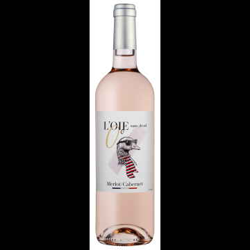 L'OIE 0° Rosé Merlot/Cabernet alcohol free