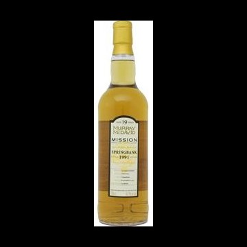 Murray McDavid Mission Gold Series 19Y Springbank 1991