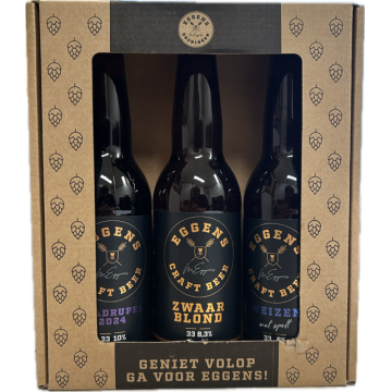Eggens Craftbier Bierpakket 3x 33cl