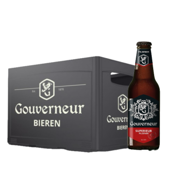 Gouverneur Superieur Pilsener Krat 12x30 cl