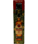 Bacardi Spiced Rum + origineel Bacardi Glas On Pack