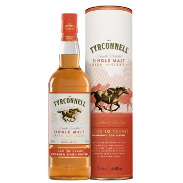 Tyrconnell Kilbeggan 10 Years Old Irish Single Malt Whiskey Madeira Cask