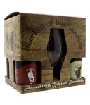 Boerken en Boerinneken Giftpack 4 Flessen + 2 Glazen