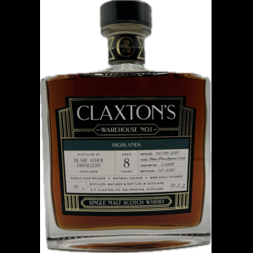 Claxton's Warehouse No.1 Blair Athol 2015 8 Years Old