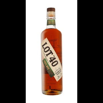 Lot No. 40 100% Rye Whisky Copper Pot Distilled