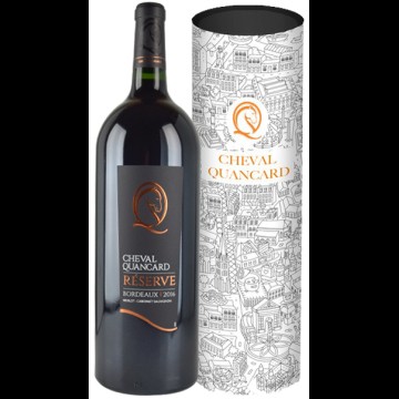 Cheval Quancard Réserve Bordeaux Rouge Magnum