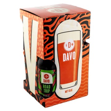 Davo Giftbox 2 fles / 2 blik /1 glas