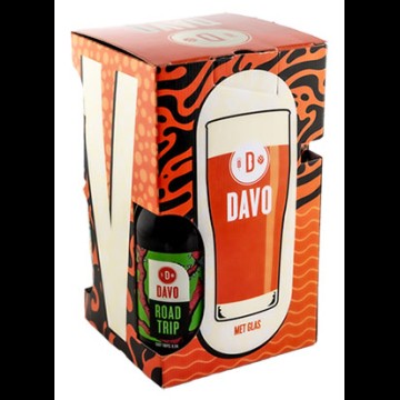 Davo Giftbox 2 fles / 2 blik /1 glas