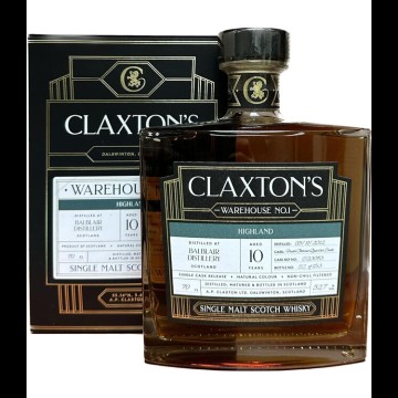 Claxton's Warehouse No.1 Balblair 10 Years Old
