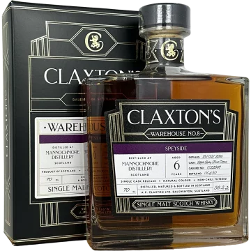 Claxton's Warehouse No.8 Mannochmore 6 Years Old