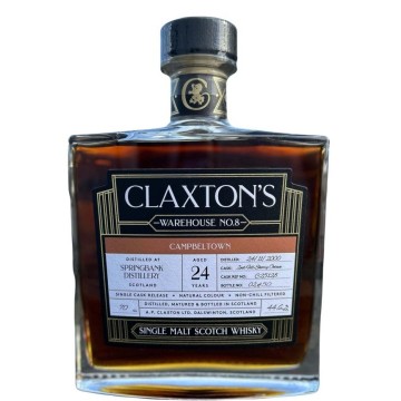 Claxton's Warehouse No.8 Springbank 24 Years Old 2000 #C25128
