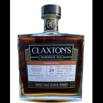 Claxton's Warehouse No.8 Springbank 24 Years Old 2000 #C25128