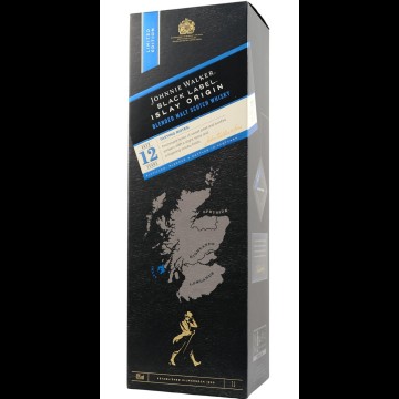 Johnnie Walker 12 Years Old Black Label Islay Origin Liter