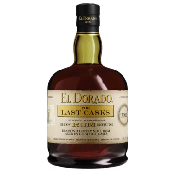 El Dorado The Last Casks Rum Gold 2000 Diamond Coffey & Uitvlugt