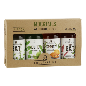 Sir. James 101 Giftpack 4-pack