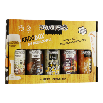 Brouwersnös Kadobox 5 flessen