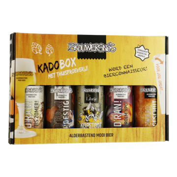 Brouwersnös Kadobox 5 flessen