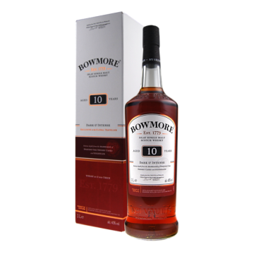 Bowmore Dark & Intense 10 Years Old Islay Single Malt Whisky