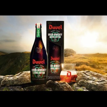 Duvel Barrel Aged Batch 7 Teeling Irish Whiskey + glas