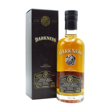 Darkness - Lochindaal Moscatel Sherry Cask Finish 9 year old Whisky