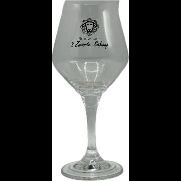 't Zwarte Schoap Bierglas op Voet