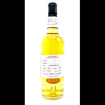 Duty Paid Sample Hazelburn FB 6 Years Old 2017