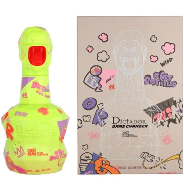 Dictador rum game charger neon yellow