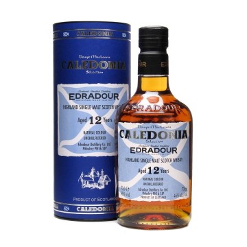 Edradour 12 Years Old Highland Single Malt Whisky Caledonia