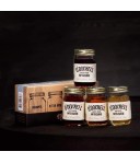 O'Donnell set van Mini Moonshine Jars (4x50ml)