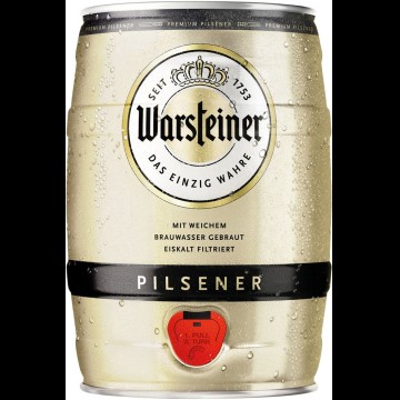 Warsteiner pils tapblik 5 liter