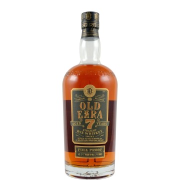 Old Ezra 7 Years Old Straight Rye Whisky Full Proof