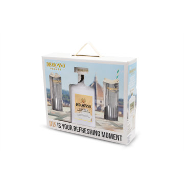 Disaronno Velvet Giftpack met 2 Outdoor Tumblers