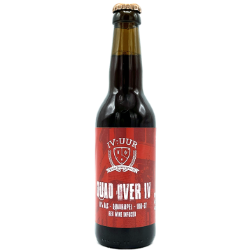 IV:UUR Quad Voor IV Quadrupel Red Wine Infused