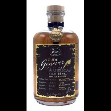 Zuidam Oude Genever American Oak 15 Years Old Single Barrel