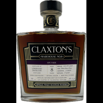 Claxton's Warehouse No.8 Linkwood 2015 8 Years Old