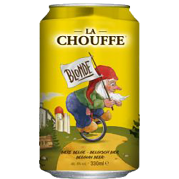 La Chouffe Blond blik