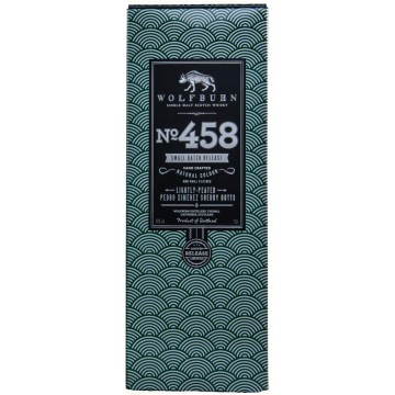 Wolfburn Small Batch Release No. 458 Peated PX