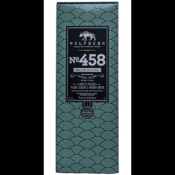 Wolfburn Small Batch Release No. 458 Peated PX