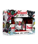 Duvel Collection 'Loes van Delft' 4x33cl met Glas