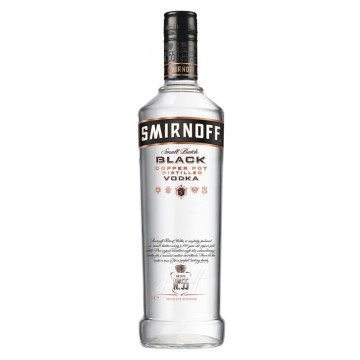 Smirnoff Black No.55 Copper pot distilled