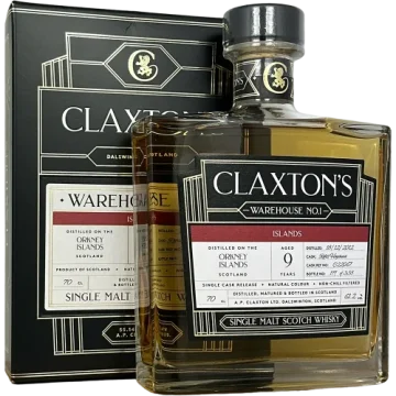 Claxton's Warehouse No.8 Orkney 9 Years Old