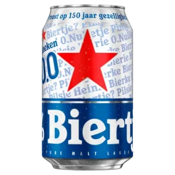 Heineken Premium Pilsener 0.0% blik